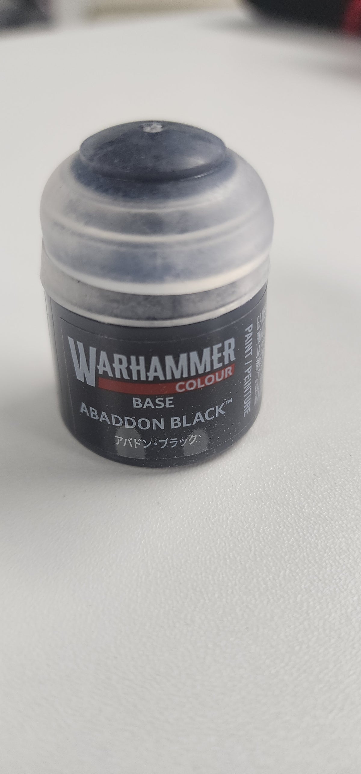 Warhammer Colour Base: Abaddon Black