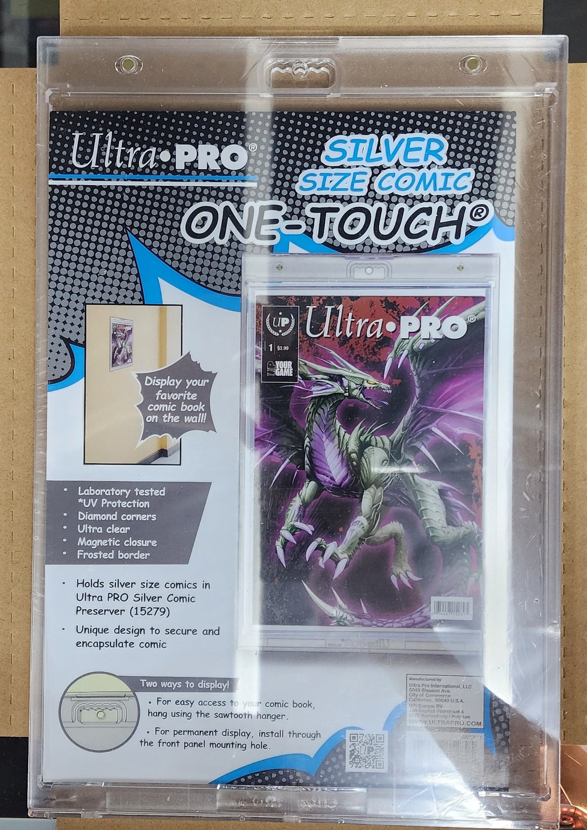 Ultra Pro one touch silver size