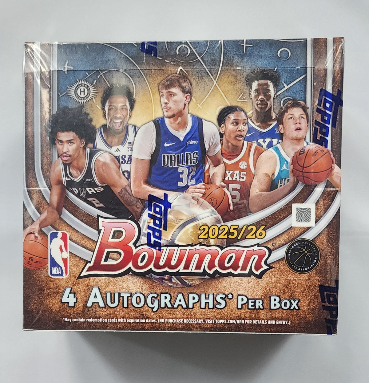 25 TOPPS BOWMAN BASKETBALL JUMBO