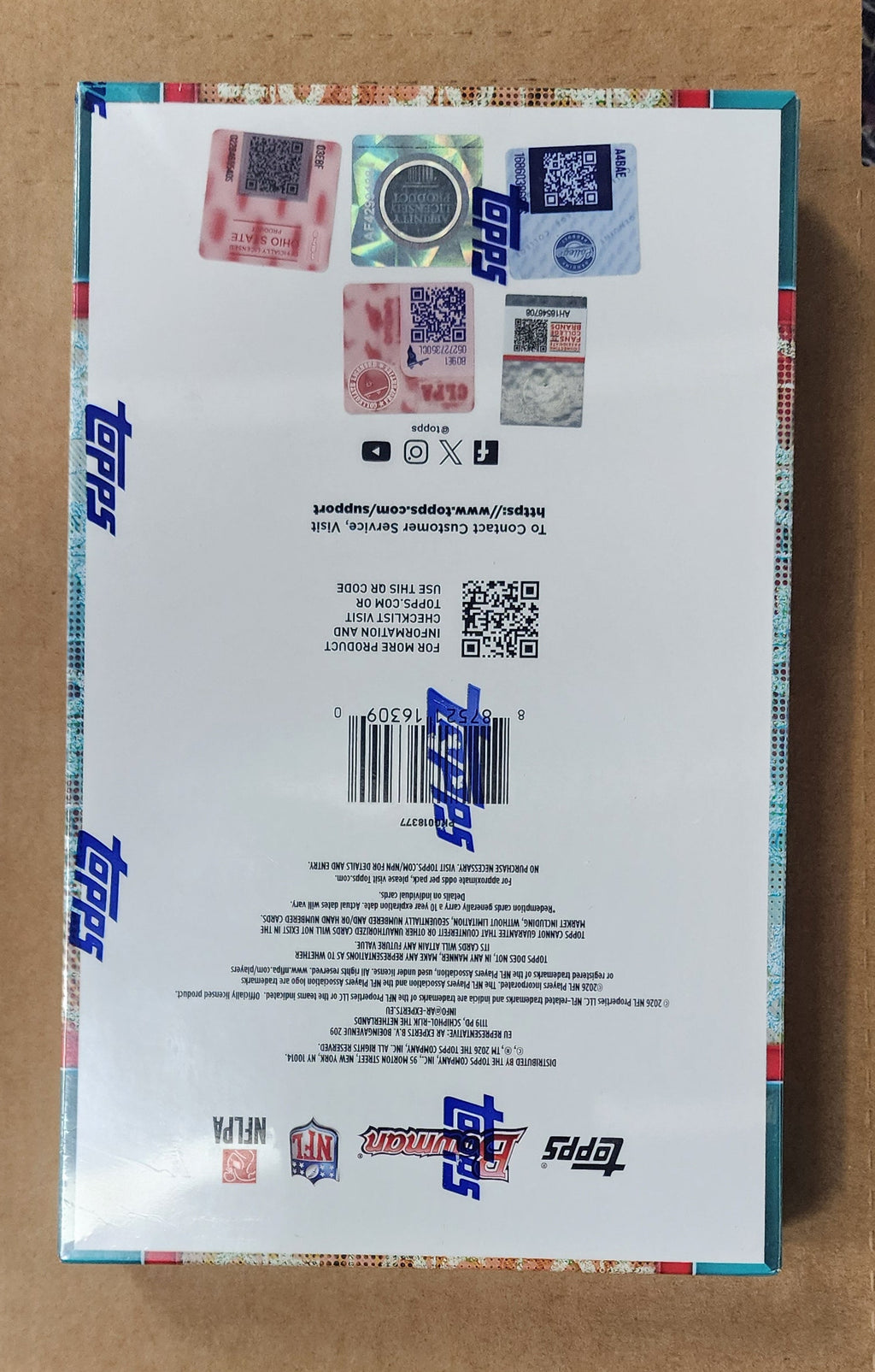 2026 Bowman Football Hobby Box