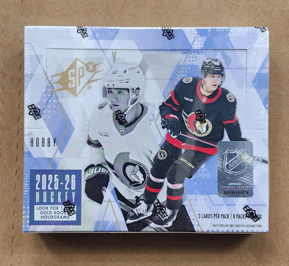 25 UPPER DECK SPX HOCKEY