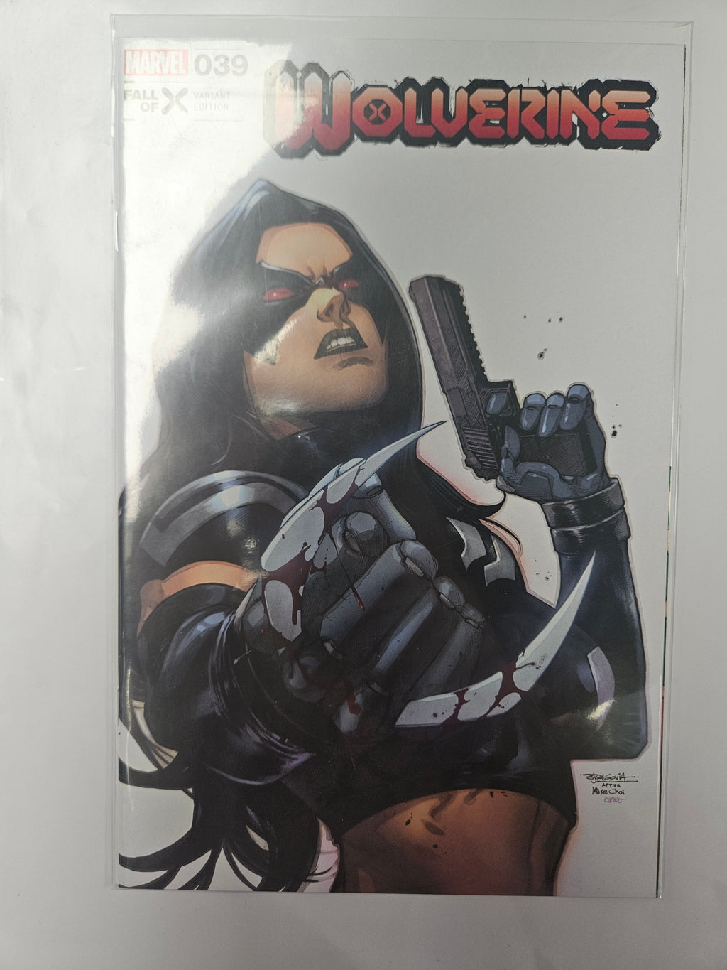 WOLVERINE 39 2024 STEPHEN SEGOVIA HOMAGE TO MIKE CHOI