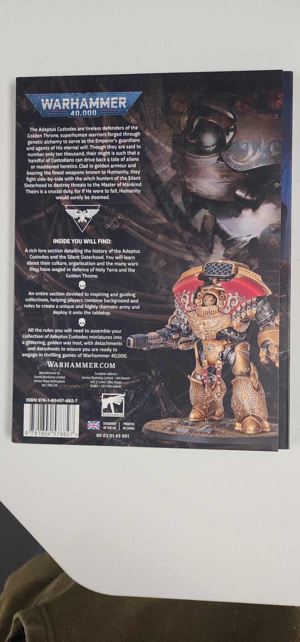 Codex: Adeptus Custodes