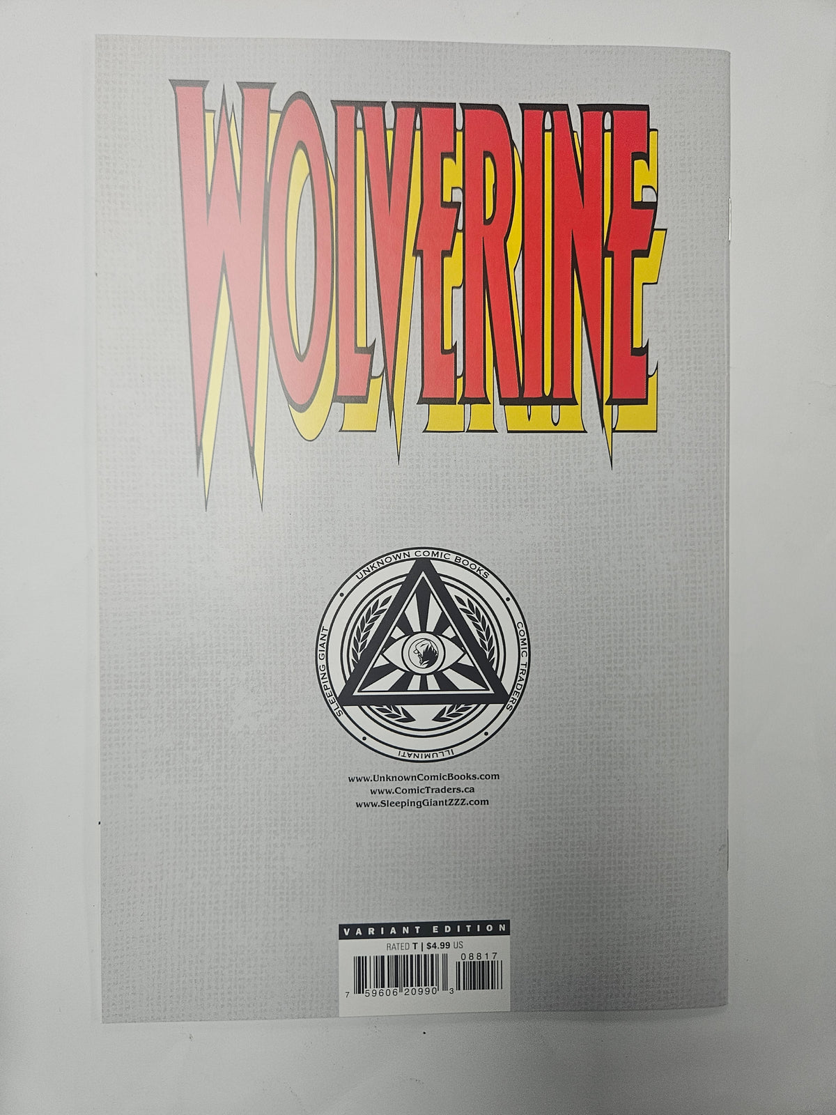 Wolverine 88 Facsimile Edition David nakayama cover