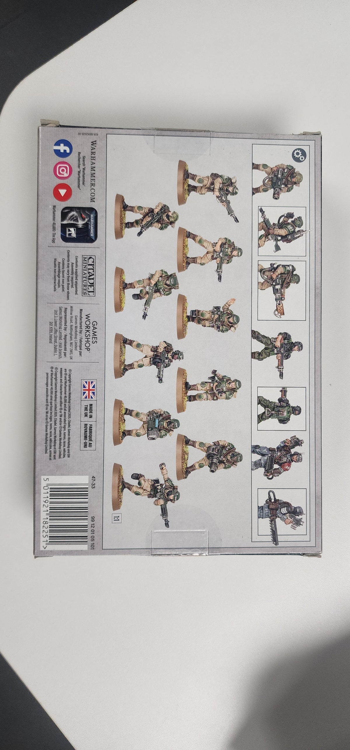 Astra Militarum: Cadian Shock Troops