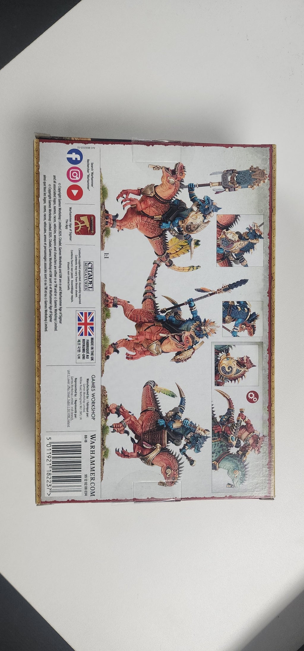 Seraphon: Aggradon Lancers