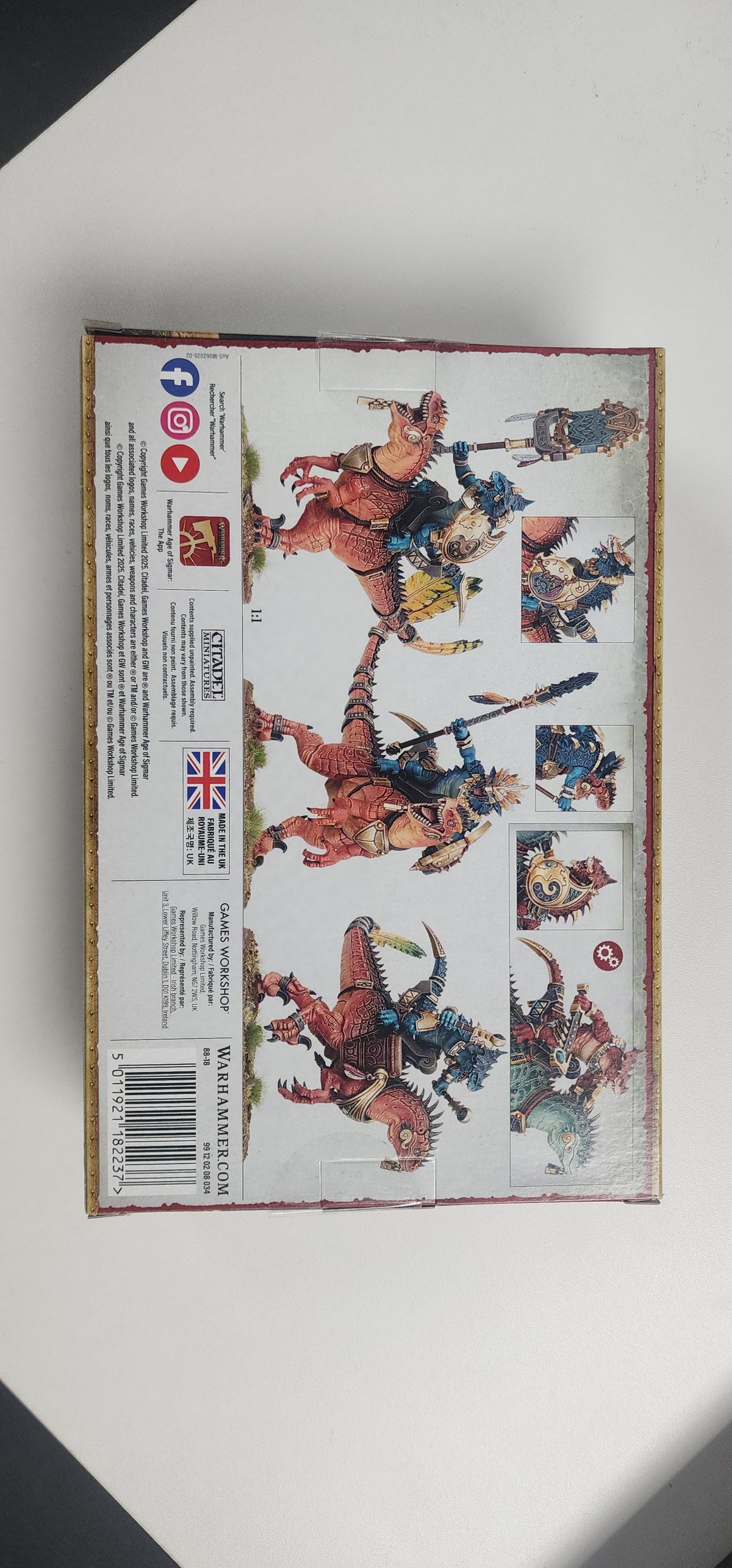 Seraphon: Aggradon Lancers
