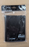 Ultra PRO - Eclipse 2-Pocket Pro Binder (Jet Black)