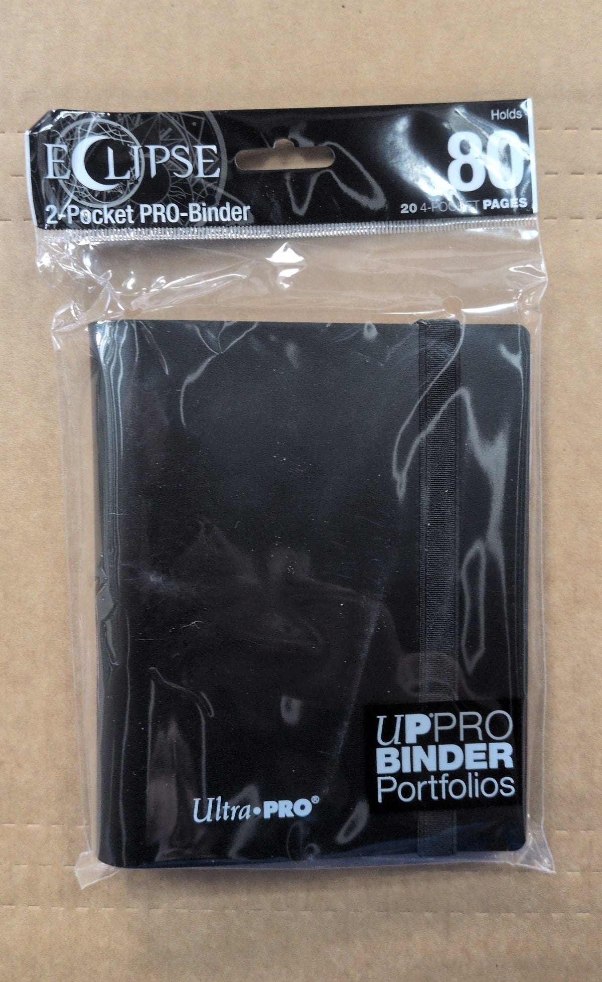 Ultra PRO - Eclipse 2-Pocket Pro Binder (Jet Black)